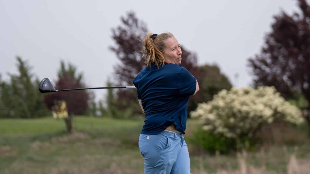 nerviosismo en un torneo de golf